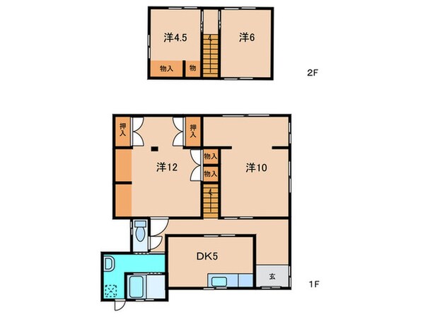 仮)感田戸建の物件間取画像